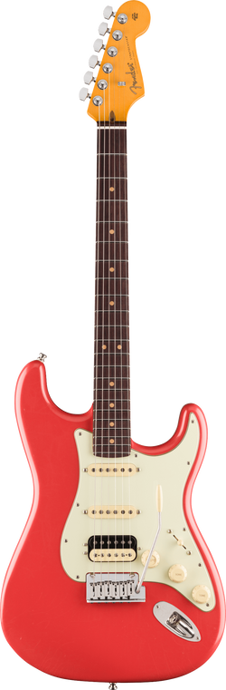 Fender American Ultra Luxe '60s Stratocaster HSS, Rosewood Fingerboard, Fiesta Red