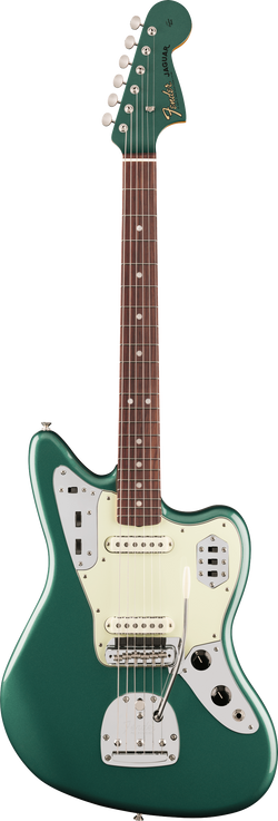 Fender Vintera III Mid '60s Jaguar, Rosewood Fingerboard, Sherwood Green Metallic