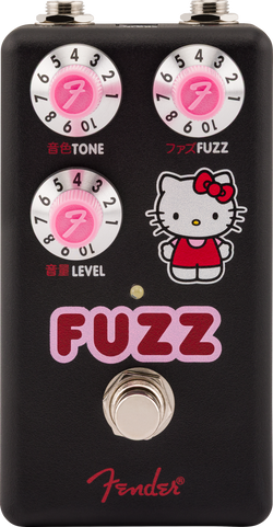 Fender® x Hello Kitty® Black Fuzz Pedal