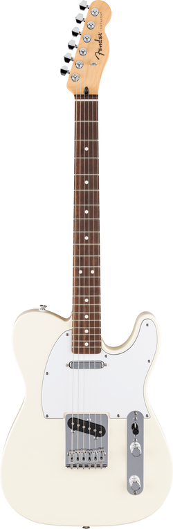 Fender Standard Telecaster, Laurel Fingerboard, White Pickguard, Olympic White