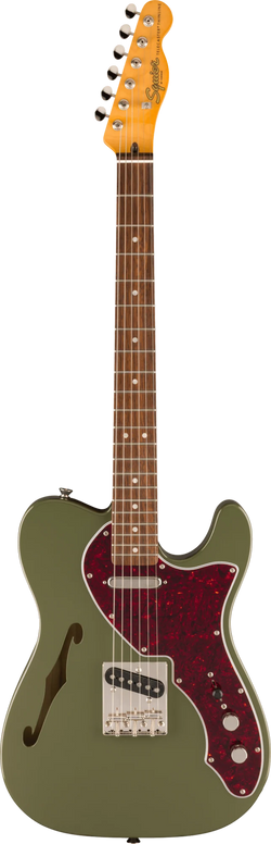 Squier FSR Classic Vibe '60s Telecaster Thinline, Laurel Fingerboard, Tortoiseshell Pickguard, Antique Olive
