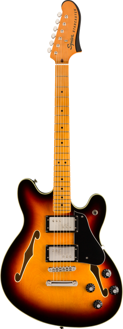 Squier Classic Vibe Starcaster, Maple Fingerboard, 3-Color Sunburst