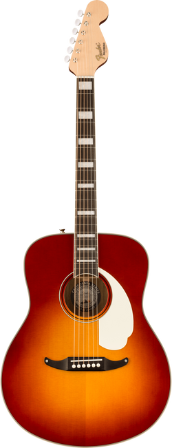 Fender California Vintage Palomino with Case, Aged White Pickguard, Sienna Sunburst