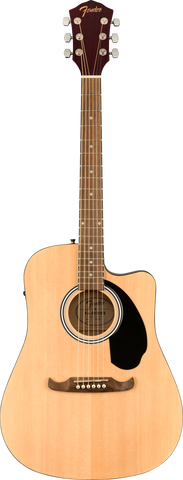 Fender FA-125CE Acoustic Guitar, Walnut Fingerboard, Natural
