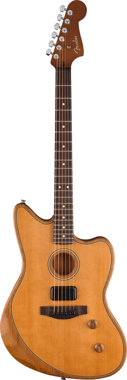 Fender Acoustasonic Standard Jazzmaster, Aged Natural