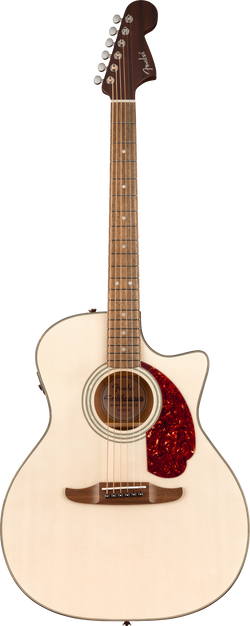 Fender California Deluxe Newporter CE, Walnut Fingerboard, White Blonde