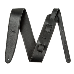 Fender Artisan Crafted Leather Strap, Black, 2.5