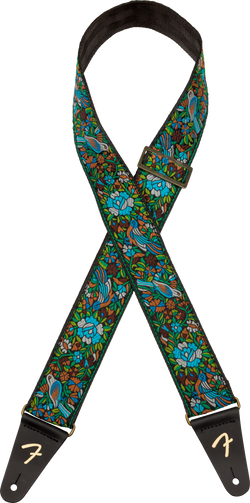 Fender Mosaic Jacquard Strap, Green