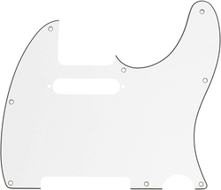 Fender Pickguard, Telecaster®, 8-Hole Mount, Parchment, 3-Ply