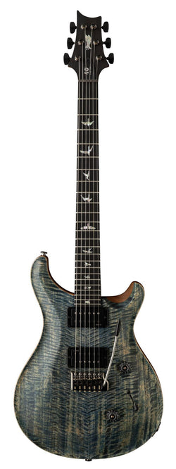PRS Custom 24 Satin Limited, Faded Whale Blue Natural Back