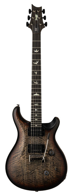 PRS Custom 24 Satin Limited, Charcoal Tri Colour Burst