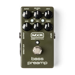 MXR Bass Preamp top view