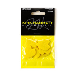 Dunlop JPPKHY Kirk Hammett Jazz III Yellow Glitter (6 Pack)