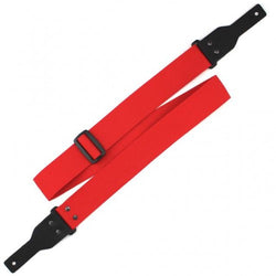 Richter Racoon Red / Black Guitar Strap #1477