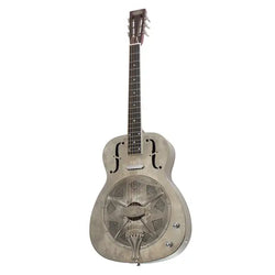 Bourbon Street Single Cone Resonator Guitar w/Pickup + Case - Vintage Finish