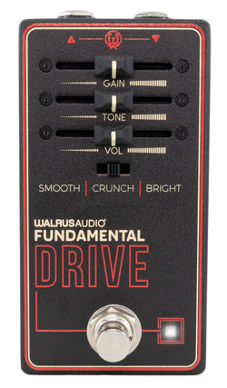 Walrus Audio Fundamental Series - Drive Pedal top view