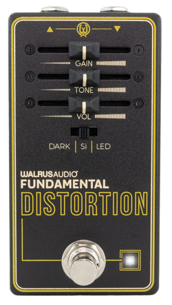 Walrus Audio Fundamental Series - Distortion Pedal top view