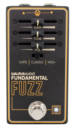 Walrus Audio Fundamental Series - Fuzz Pedal top view