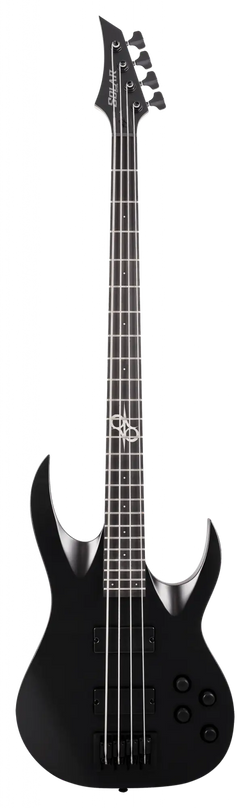 Solar AB2.4C Baritone 4 String Electric Bass - Carbon Black