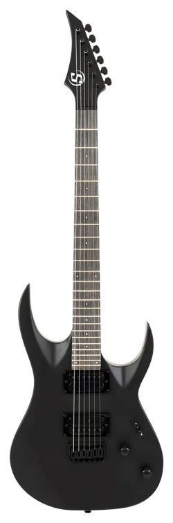 S by Solar AB4.6C Electric Guitar - Carbon Black Matte Front Photo