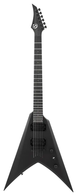 S by Solar VB4.6C Electric Guitar - Carbon Black Matte Front Photo