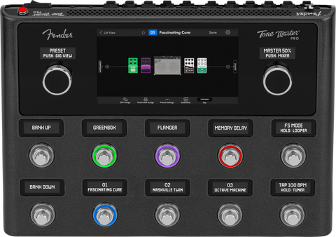 Fender Tone Master Pro - Digital Multi-Effect Amp Modeller Pedalboard
