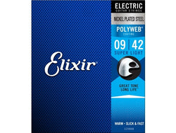 Elixir Polyweb Electric Strings, Super Light 09-42