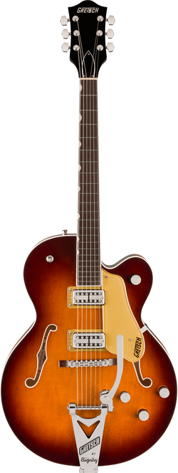 Gretsch Tennessean Hollow Body with String-Thru Bigsby and Nickel Hardware, Rosewood Fingerboard, Havana Burst, Front Photo