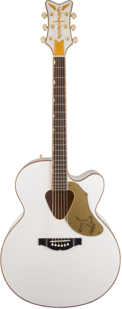 Gretsch G5022CWFE Rancher Falcon Jumbo Acoustic Guitar w/ Fishman Pickup System, White