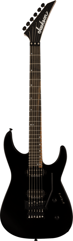 Jackson American Series Virtuoso, Streaked Ebony Fingerboard, Satin Black