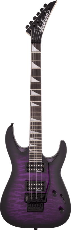Jackson JS Series Dinky Arch Top JS32Q DKA, Transparent Purple Burst