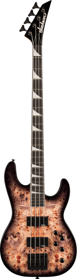 Jackson JS Series Concert Bass CB JS3P, Transparent Black Burst