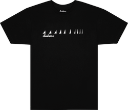 Jackson Shark Fin Neck T-Shirt, Black, Small
