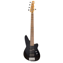 Reverend Mercalli 5 Bass Guitar - Midnight Black