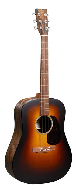 Martin X Series DX2E Acoustic Electric Guitar, Ziricote Burst
