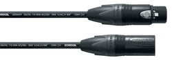 Cordial AES/EBU DMX cable 10m, Neutrik 3 pin XLRF - XLRM CDMX234 cable