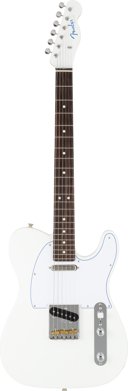 Fender Made in Japan Limited Hybrid II Telecaster, Blanc, Rosewood Fingerboard, White
