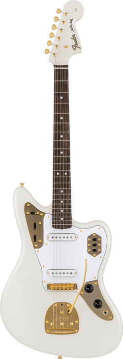 Fender Made in Japan Traditional 2025 Collection, 60s Jaguar, Rosewood Fingerboard, White Pearl