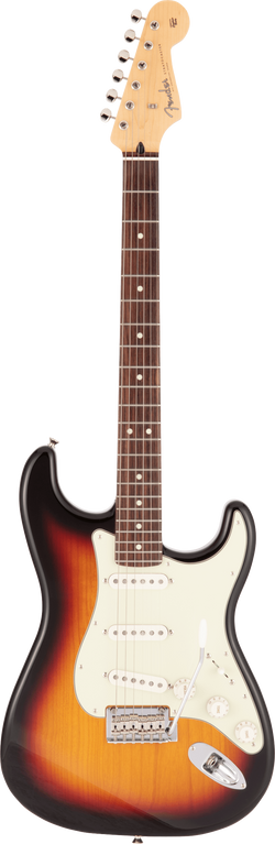 Fender Made in Japan Hybrid II Stratocaster, Rosewood Fingerboard, 3-Color Sunburst