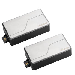 Fishman Fluence Modern Humbucker Pickup Set - Brushed Stainless Steel