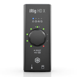 IK Multimedia iRig HDX - Premium Digital Audio Interface for Connecting Guitar to Mac / PC / iPhone / iPad