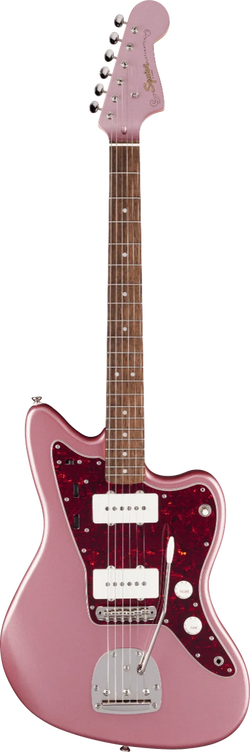 Squier FSR Classic Vibe '60s Jazzmaster, Laurel Fingerboard, Tortoiseshell Pickguard, Matching Headstock, Burgundy Mist Metallic