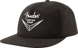 Fender Custom Shop Logo Hat, Black, One Size