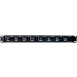 ART Pro Audio S8 Eight-Channel Mic Splitter front inputs