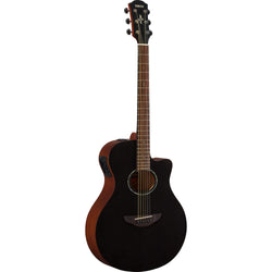 Yamaha APX600M Thinline Acoustic Electric Guitar - Smokey Black Satin