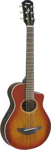Yamaha APXT2EW Light Amber Burst - 3/4 Size Small Electric-Acoustic Guitar with Exotic Wood top and on-board preamp, pickup and tuner