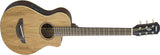 Yamaha APXT2EW Natural - 3/4 Size Small Electric-Acoustic Guitar with Exotic Wood top and on-board preamp, pickup and tuner