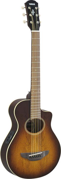 Yamaha APXT2EW Tobacco Brown Sunburst - 3/4 Size Small Electric-Acoustic Guitar with Exotic Wood top and on-board preamp, pickup and tuner