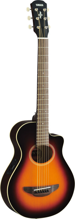 Yamaha APXT2 Old Violin Sunburst - 3/4 Size Small Electric-Acoustic Guitar with a Spruce top and on-board preamp, pickup and tuner