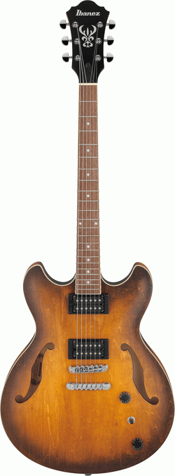 Ibanez Artcore AS53 Tobacco Flat Semi-Hollow Electric Guitar